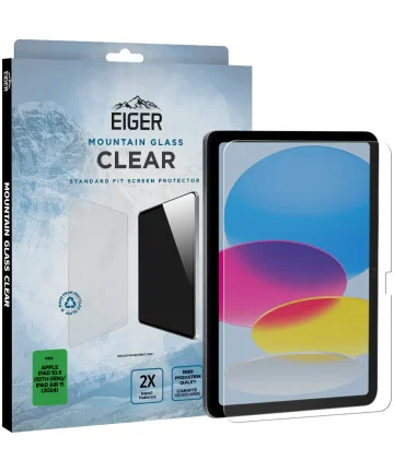 Eiger iPad Air 11 (2024) / iPad 10.9 (2022) Tempered Glass Case Friendly Screen Protectors