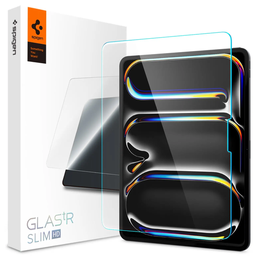 Spigen Glas tR Slim HD Apple iPad Pro 13 (2024) Screen Protector afbeelding 1