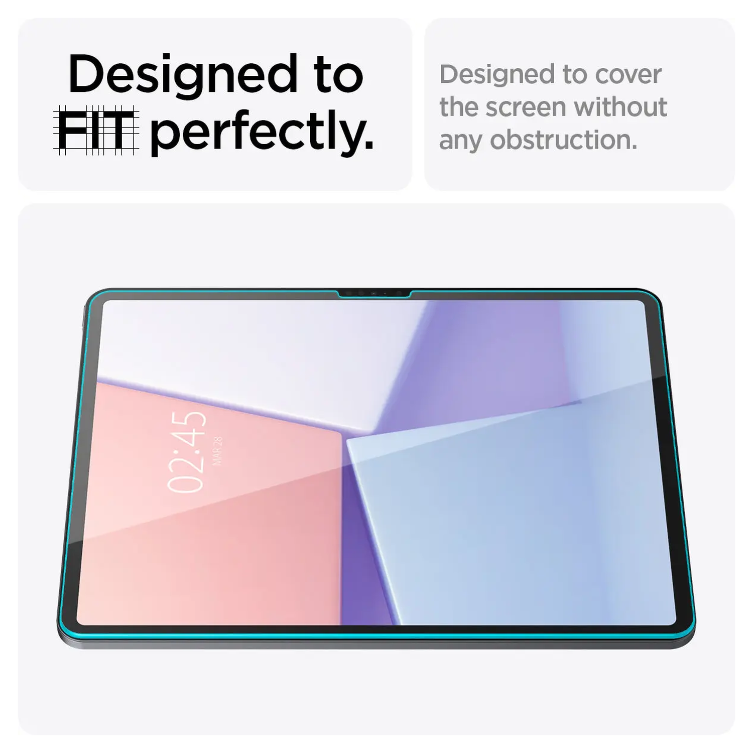 Spigen Glas tR Slim HD Apple iPad Air 13 (24/25) Screen Protector afbeelding 6