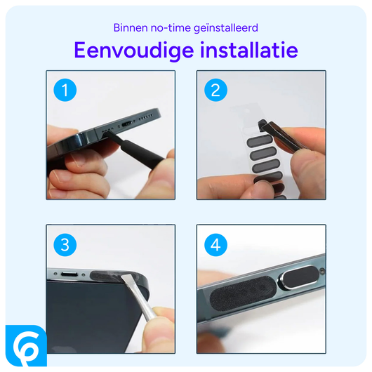 Stofdichte Gaas Luidspreker/Speaker voor Telefoon & Tablet 20 Pack afbeelding 3