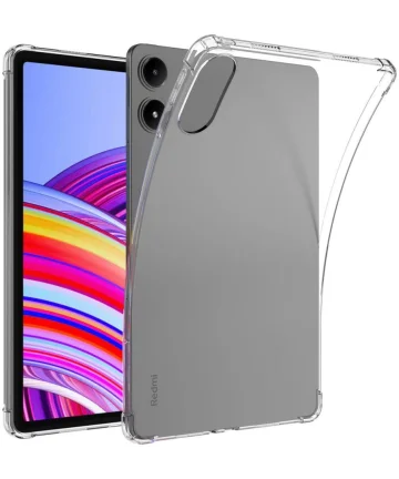 Xiaomi Redmi Pad Pro / Poco Pad Hoes Schokbestendige TPU Back Cover Transparant Hoesjes