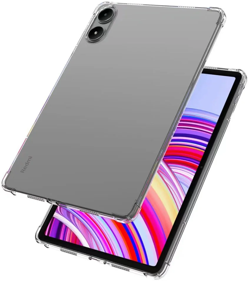 Xiaomi Redmi Pad Pro / Poco Pad Hoes Schokbestendige TPU Back Cover Transparant afbeelding 2