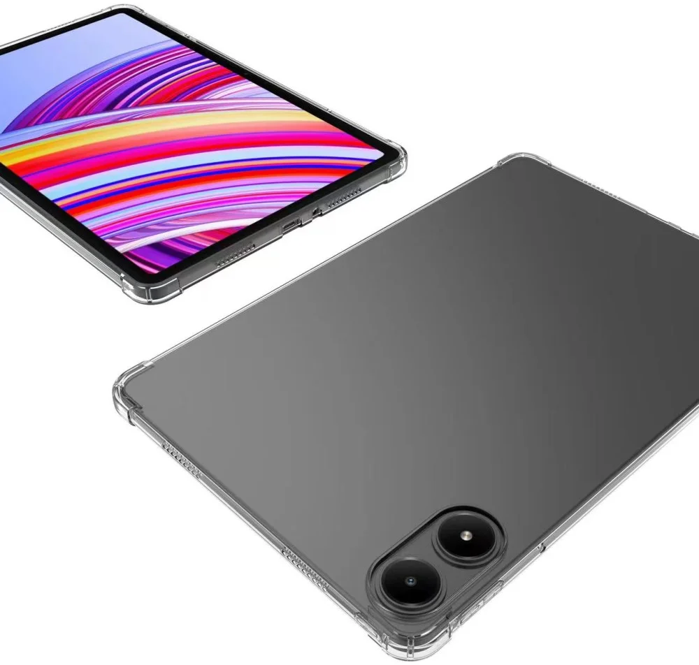 Xiaomi Redmi Pad Pro / Poco Pad Hoes Schokbestendige TPU Back Cover Transparant afbeelding 4