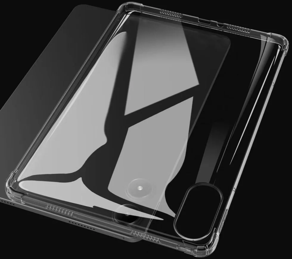 Xiaomi Redmi Pad Pro / Poco Pad Hoes Schokbestendige TPU Back Cover Transparant afbeelding 6