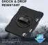 Apple iPad Pro 11 (2024) Hoes Back Cover met Kickstand en Handriem Zwart afbeelding 4