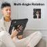 Apple iPad Pro 11 (2024) Hoes Back Cover met Kickstand en Handriem Zwart afbeelding 8