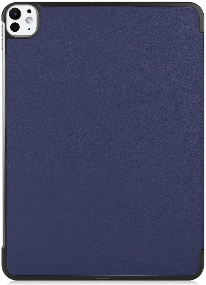 Apple iPad Pro 11 (2024) Hoes Tri-Fold Book Case met Standaard Blauw afbeelding 8