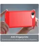 Apple iPhone 16e Hoesje Geborsteld TPU Flexibele Back Cover Rood