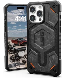 UAG Limited Edition Monarch Pro iPhone 15 Pro Max Hoesje Forged Carbon