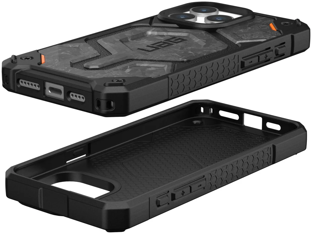 UAG Limited Edition Monarch Pro iPhone 15 Pro Max Hoesje Forged Carbon afbeelding 14