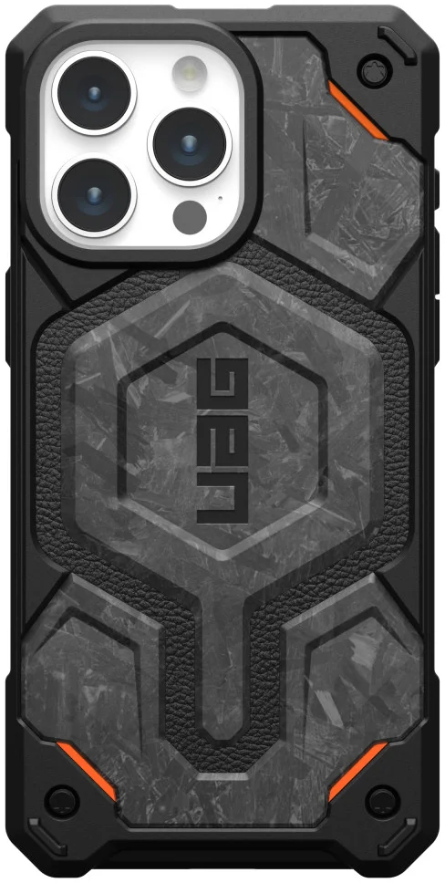 UAG Limited Edition Monarch Pro iPhone 15 Pro Max Hoesje Forged Carbon afbeelding 2