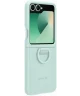 Origineel Samsung Galaxy Z Flip 6 Hoesje Silicone Case Back Cover Groen