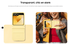 Origineel Samsung Galaxy Z Flip 7 FE / 6 Hoesje KindSuit Leather Case Geel afbeelding 2