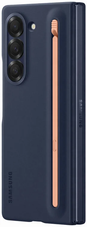 Origineel Samsung Galaxy Z Fold 6 Hoesje Slim S-Pen Case Blauw afbeelding 5
