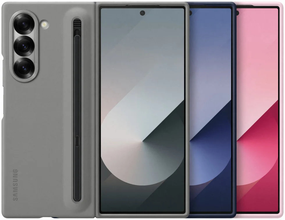 Origineel Samsung Galaxy Z Fold 6 Hoesje Slim S-Pen Case Blauw afbeelding 7