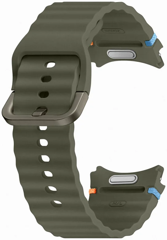 Origineel Samsung Smartwatch 20MM Bandje Sport Band - Khaki (M/L) afbeelding 2