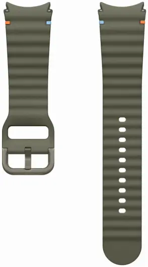 Origineel Samsung Smartwatch 20MM Bandje Sport Band - Khaki (M/L) afbeelding 1