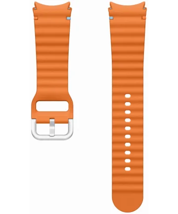 Origineel Samsung Galaxy Watch 7 Bandje Sport Band (M/L) Oranje Bandjes