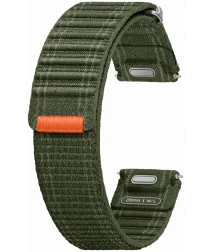 Origineel Samsung Smartwatch 20MM Bandje Fabric Band - Khaki (M/L) afbeelding