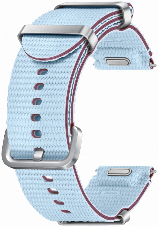 Origineel Samsung Galaxy Smartwatch 20MM Bandje - Athleisure Band - Blauw (M/L) afbeelding 2
