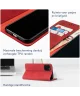 Rosso Element Apple iPhone 16 Pro Hoesje Book Case Wallet Rood