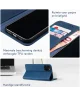 Rosso Element Apple iPhone 16 Pro Hoesje Book Case Wallet Blauw