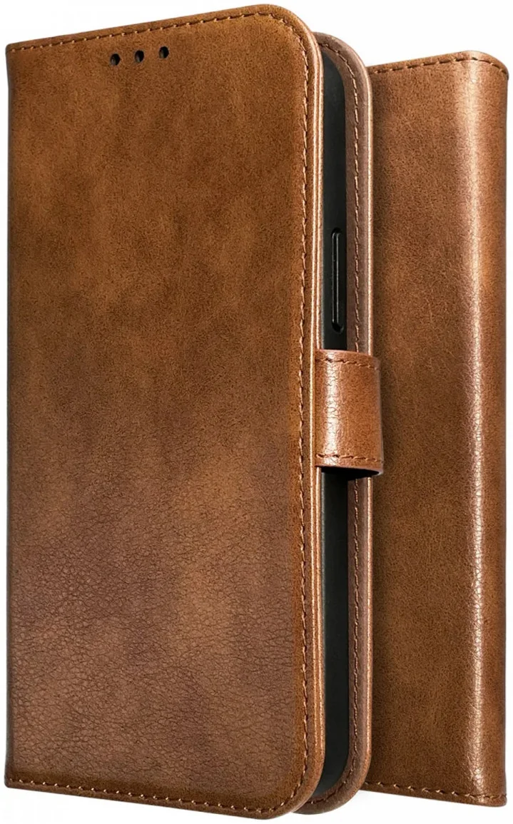 Rosso Element Apple iPhone 16 Pro Max Hoesje Book Case Wallet Bruin afbeelding 7