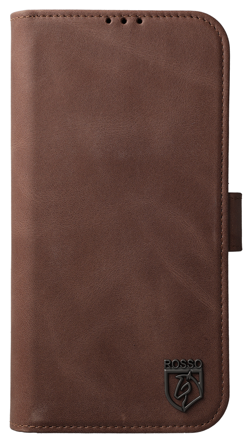 Rosso Elite Apple iPhone 16 Plus Hoesje MagSafe Book Case Echt Leer Bruin afbeelding 12