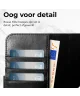 Rosso Elite iPhone 16 Pro Max Hoesje MagSafe Book Case Echt Leer Zwart