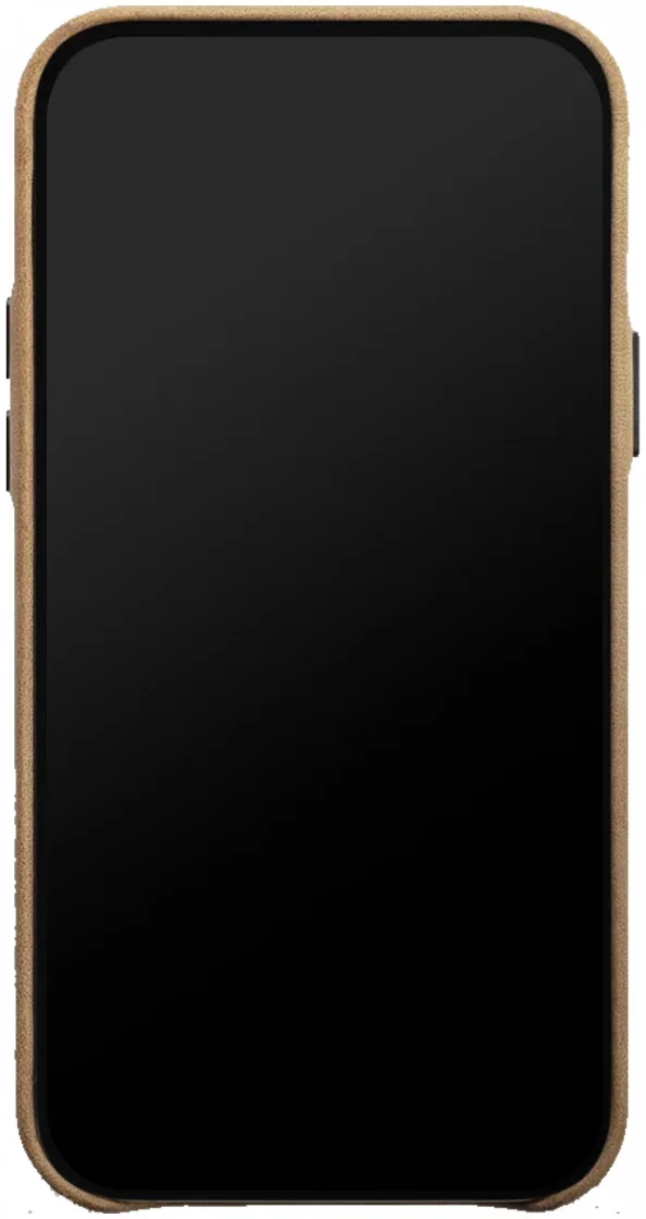 Rosso Elite iPhone 16 Hoesje Leer Back Cover MagSafe Lichtbruin afbeelding 8