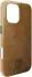 Rosso Elite iPhone 16 Hoesje Leer Back Cover MagSafe Lichtbruin afbeelding 6