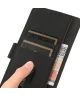 KHAZNEH Nokia C12 Hoesje Retro Wallet Book Case Zwart