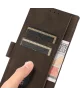 KHAZNEH Nokia C12 Hoesje Retro Wallet Book Case Bruin