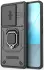 Xiaomi Redmi Note 13 Pro 5G Hoesje met Camera Slider en Kickstand Ring Zwart afbeelding 4