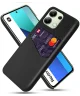 Xiaomi Redmi Note 13 4G Hoesje met Kaarthouder Back Cover Zwart