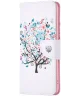 Xiaomi Redmi Note 13 Pro 4G / Poco M6 Pro 4G Hoesje Book Case Bloemen Print