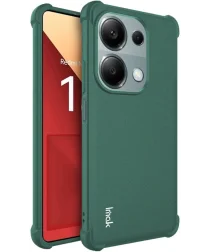 Imak Xiaomi Redmi Note 13 Pro 4G/Poco M6 Pro 4G Hoesje Schokbestendig TPU Groen