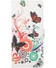 Xiaomi Redmi Note 13 5G Hoesje Portemonnee Book Case Vlinder Print