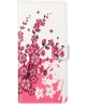 Xiaomi Redmi Note 13 5G Hoesje Portemonnee Book Case Bloemen Print