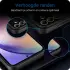 Samsung Galaxy A35 Hoesje met MagSafe Kickstand Back Cover Zwart afbeelding 3