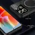 Xiaomi Redmi Note 13 Pro 5G / Poco X6 Hoesje MagSafe Kickstand Back Cover Zwart afbeelding 5