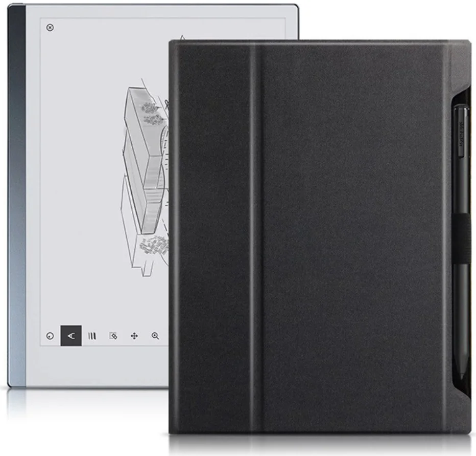 ReMarkable 2 Hoes Book Case met Pen Houder Zwart afbeelding 5