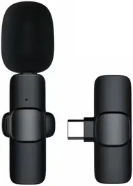 Mini Draadloze Microfoon voor Telefoon / Tablet - Transmitter & Receiver USB-C