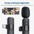 Mini Draadloze Microfoon voor Telefoon / Tablet - Transmitter & Receiver USB-C afbeelding 8