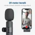 Mini Draadloze Microfoon voor Telefoon / Tablet - Transmitter & Receiver USB-C afbeelding 5