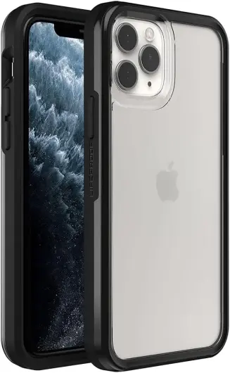 LifeProof See Apple iPhone 11 Pro Hoesje Back Cover Transparant Zwart afbeelding 1