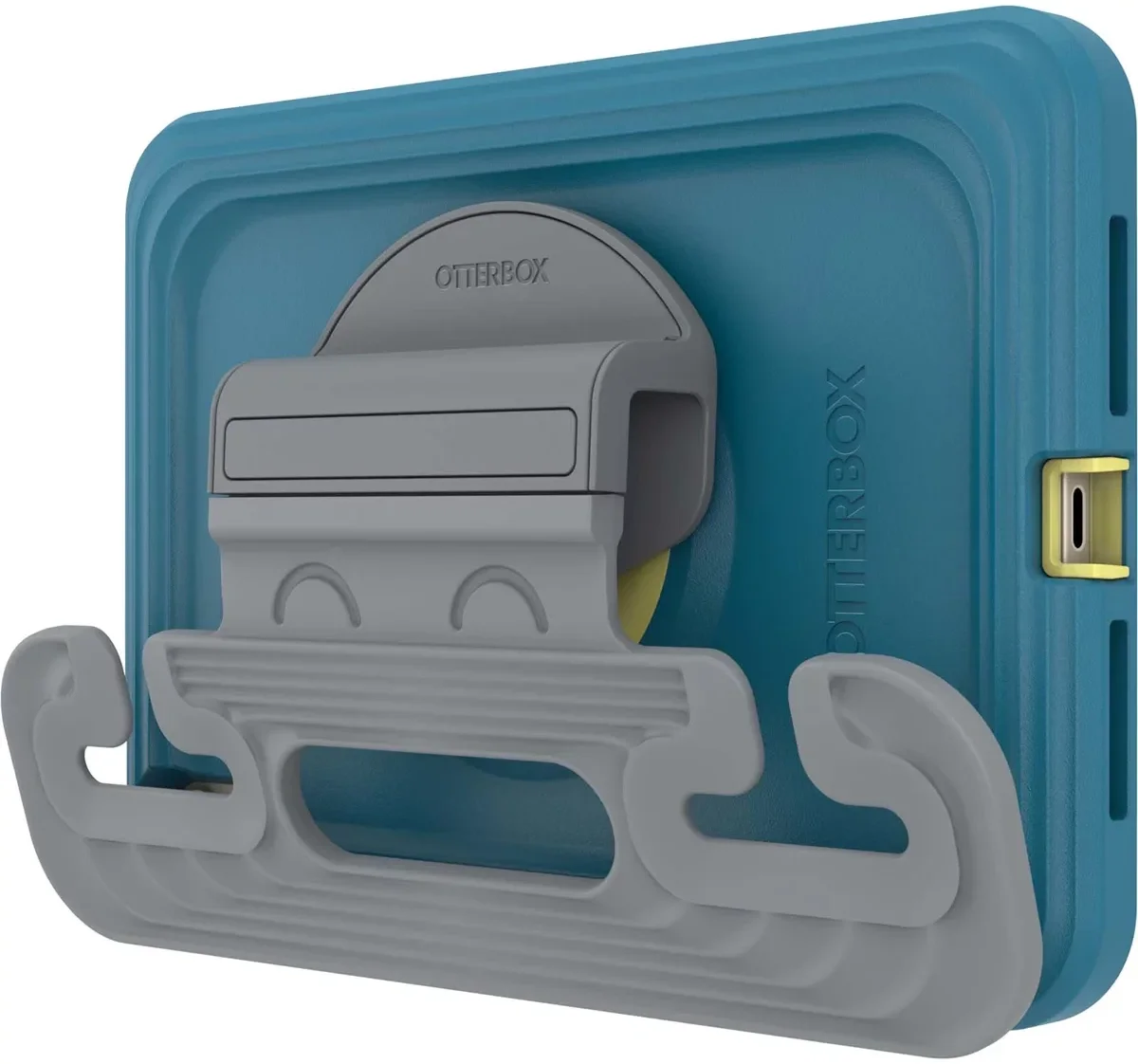 OtterBox EasyGrab iPad Mini 7/6 Hoes met Hoofdsteunbevestiging Blauw afbeelding 6