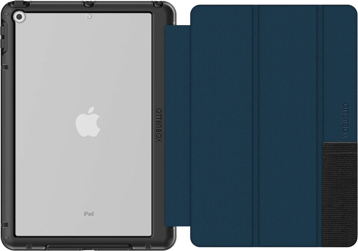 OtterBox Symmetry Folio Apple iPad 10.2 2021/2020/2019 Hoes Blauw afbeelding 4