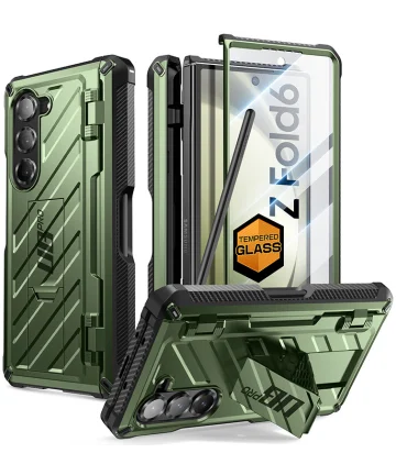 SUPCASE UB Pro Samsung Galaxy Z Fold 6 Hoesje Full Protect Kickstand Groen Hoesjes