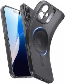 ESR Zero Clear HaloLock Apple iPhone 16 Plus Hoesje MagSafe Frosted Zwart